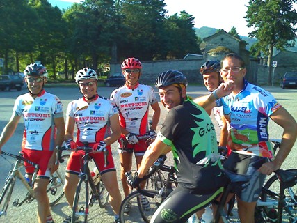 Zio e Papa(gal) con alcuni ragazzi dei Cicli Matteoni matteoni