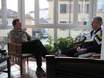 Vigilia: Isidoro ed il presidente discutono la tattica Tattica