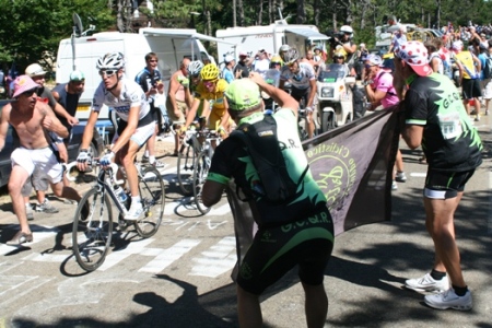Schleck, Contador e Quaglie Reali Tour