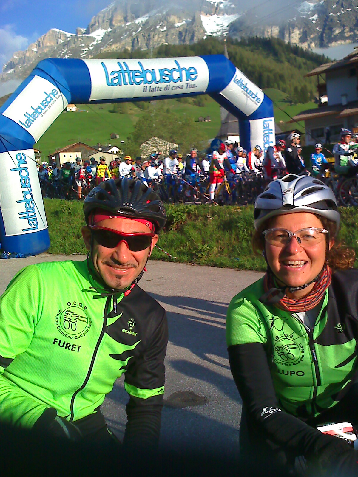 Il Lupetto ed il Furetto alla partenza moto_0174