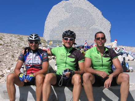 La stele di Simpson, campione morto sul Ventoux ventcimadue
