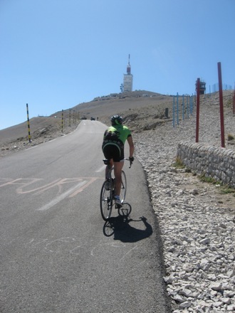 Il presidente e il Ventoux ventsalsei