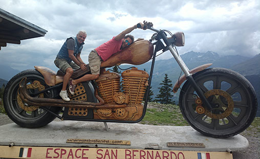images/stories/Image/2014TOURDESQUAILLES/moto.jpg Pavone ed Airone, 100 anni in due!