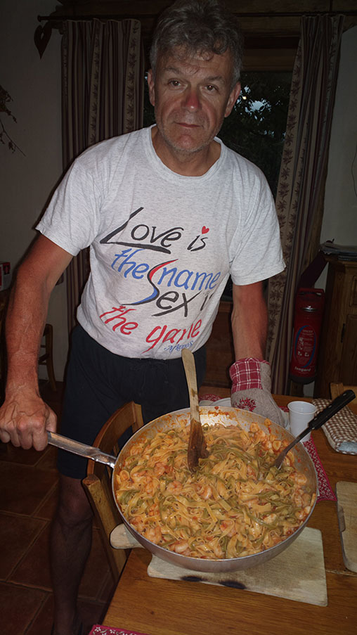 Tagliatelle ai gamberi Tagliatella ai gamberi