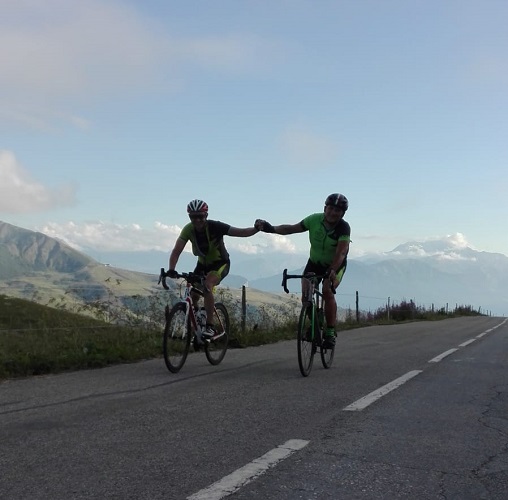 Il Pres e Willy arrivano in cima