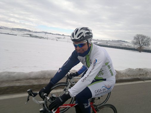 E Pavon, notare il pendant con la neve